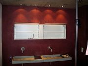 Tadelakt Badezimmerwand
